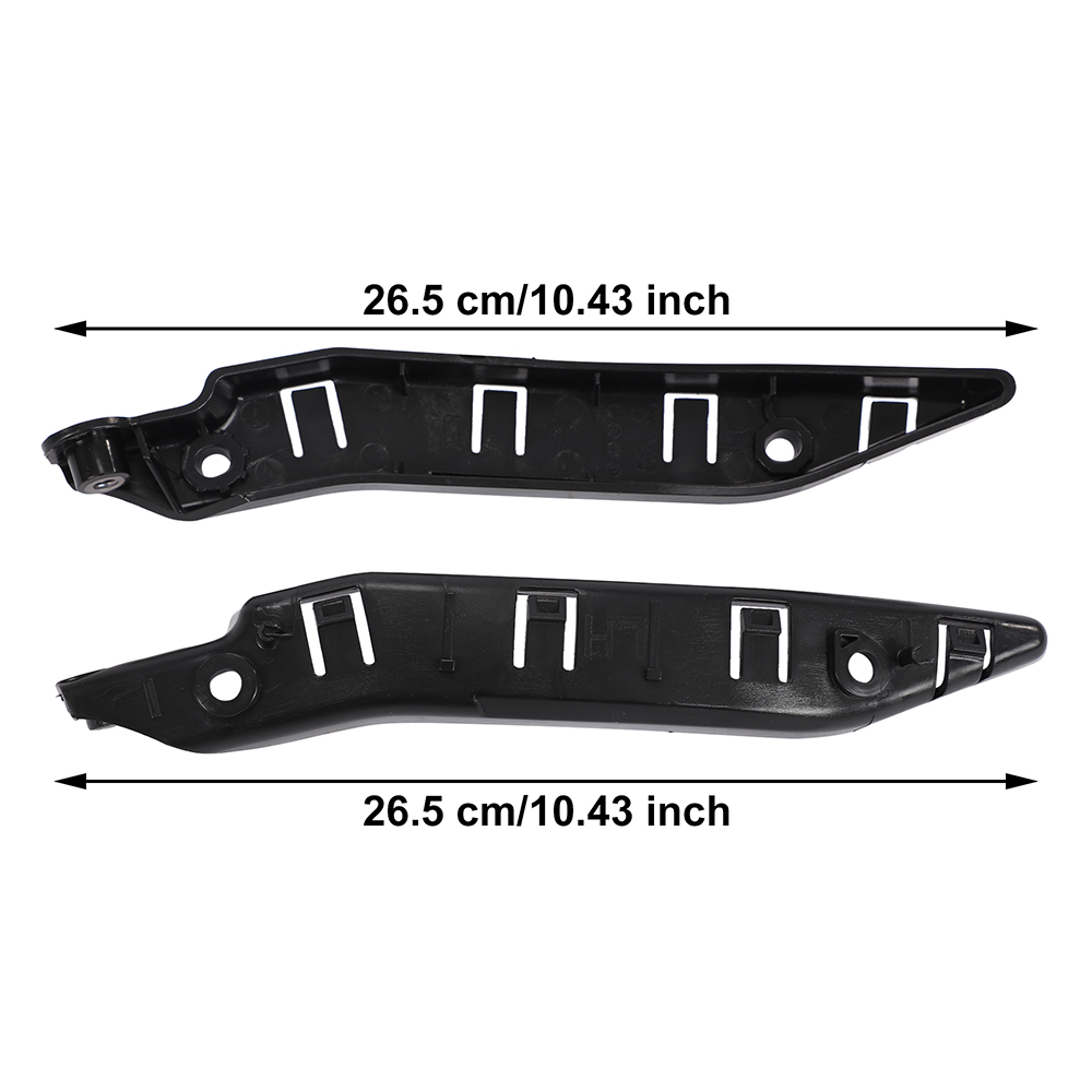 Pair Front Fender Brace Bumper Brackets For Tesla Model Y 2020-2023 - Black