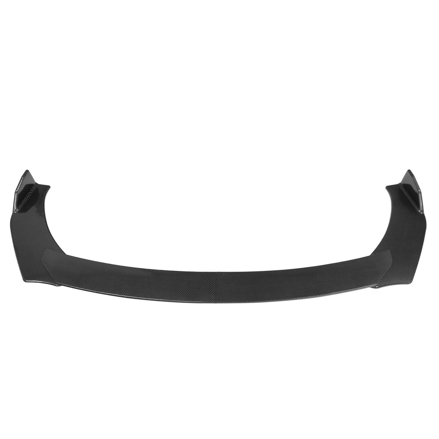 JMTBNO Glossy Black Front Bumper Lip Spoiler Kit With Strut Rods - Universal Fit For Audi, Honda, Mercedes