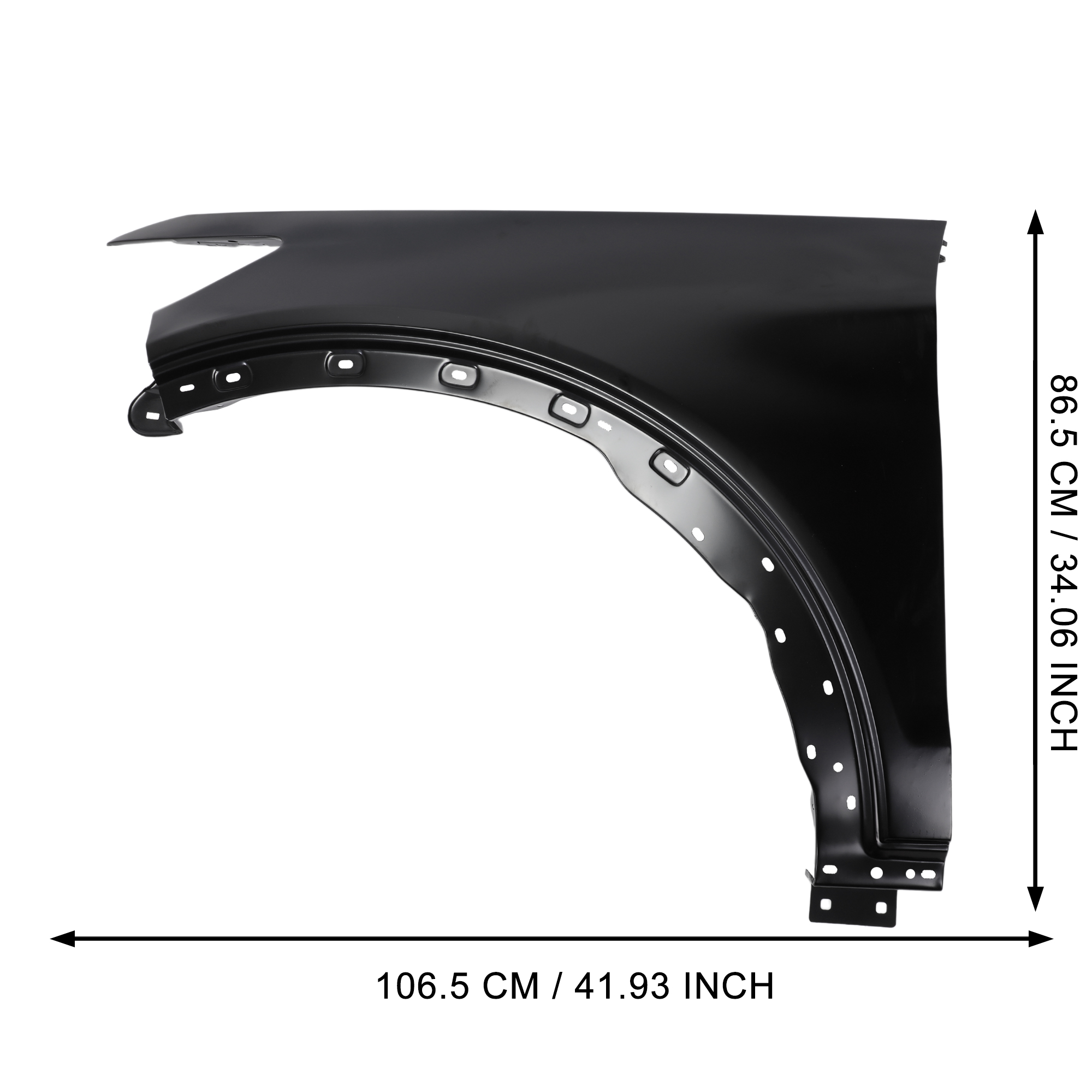 Fender Fits 2020 2021 2022 Ford Explorer Front Primed Steel New
