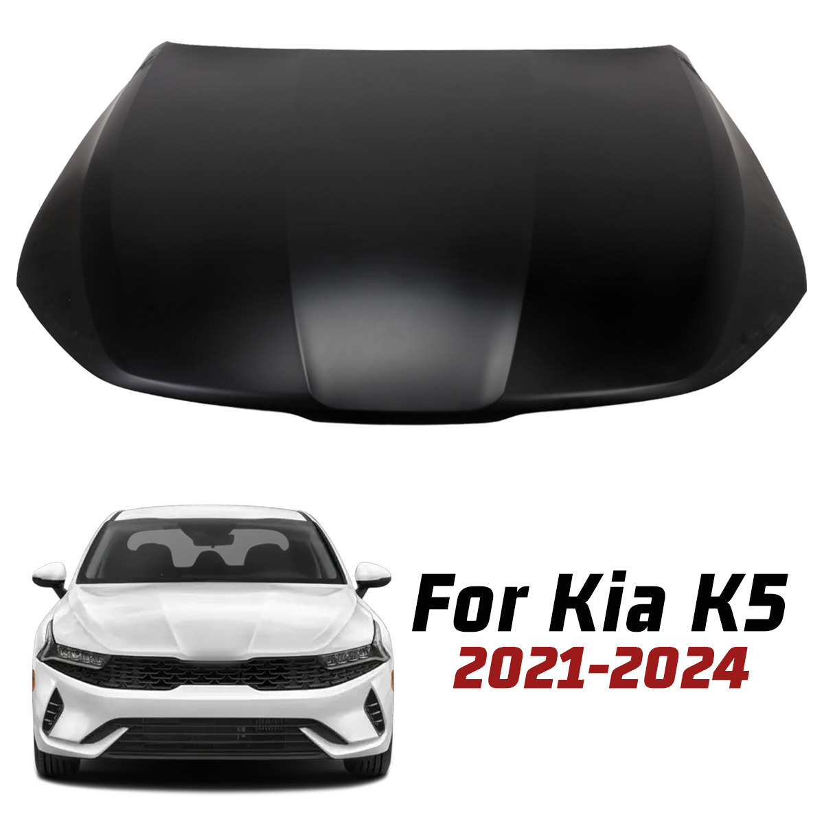 Steel Hood Panel For Kia K5 2021 2022 2023 2024 66400L3300 | eBay