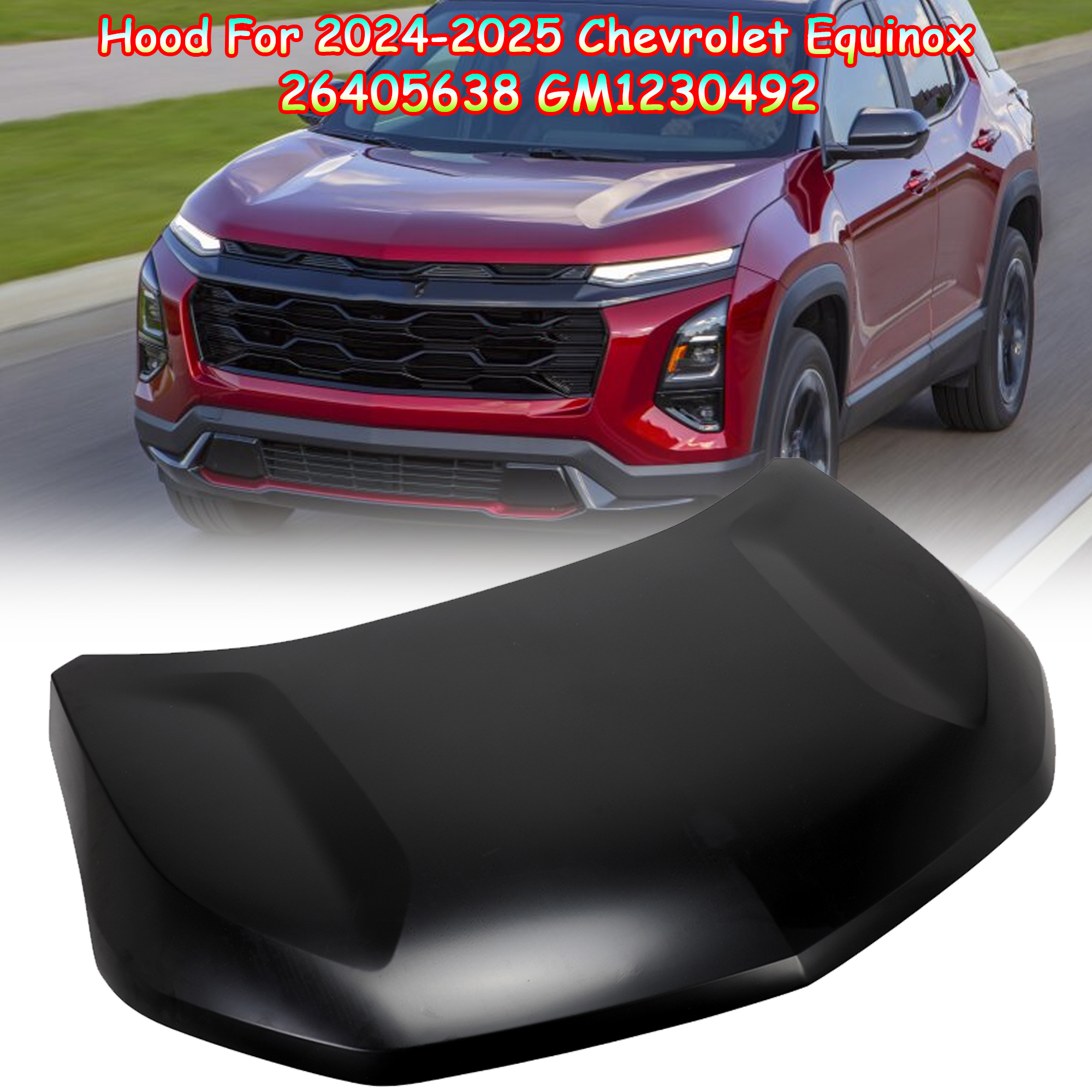 Hood For 2024-2025 Chevrolet Equinox Replaces # 26405638 | eBay
