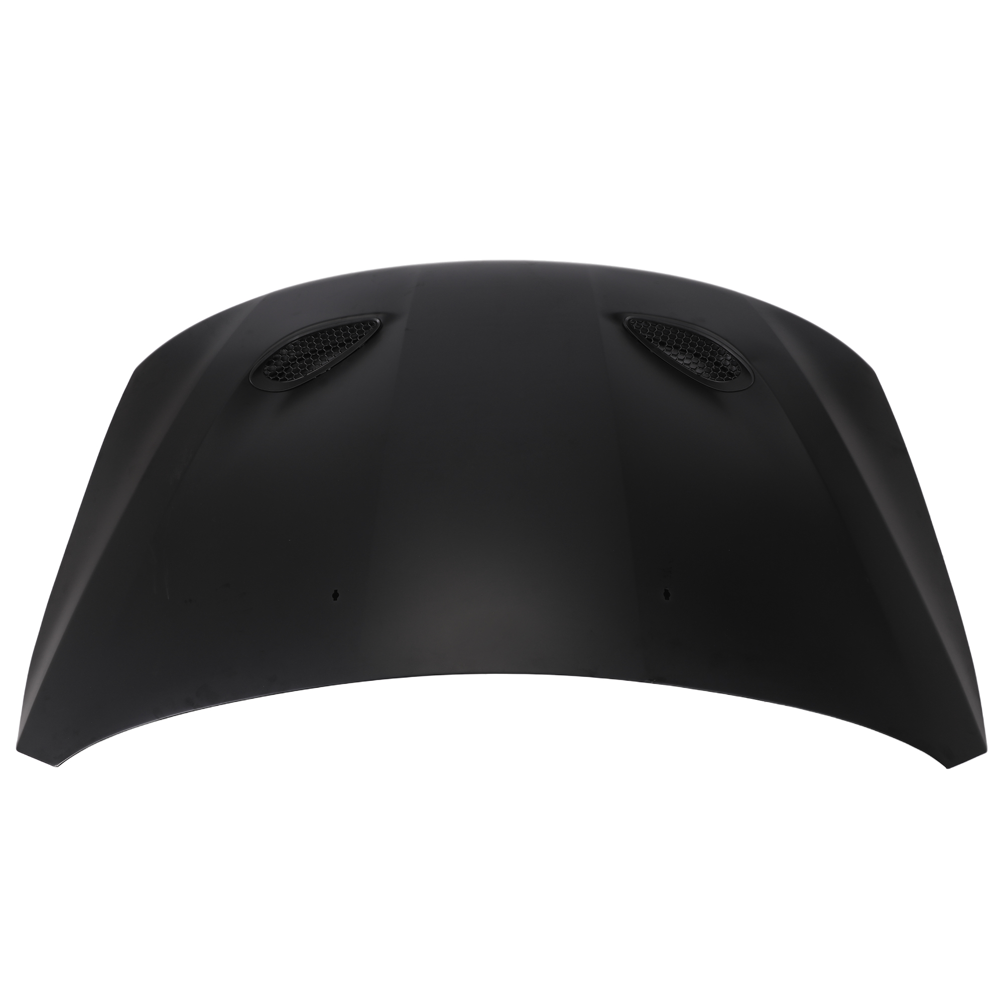 Dual Vent Black Aluminum Hood For 2011-2022 Jeep Grand Cherokee
