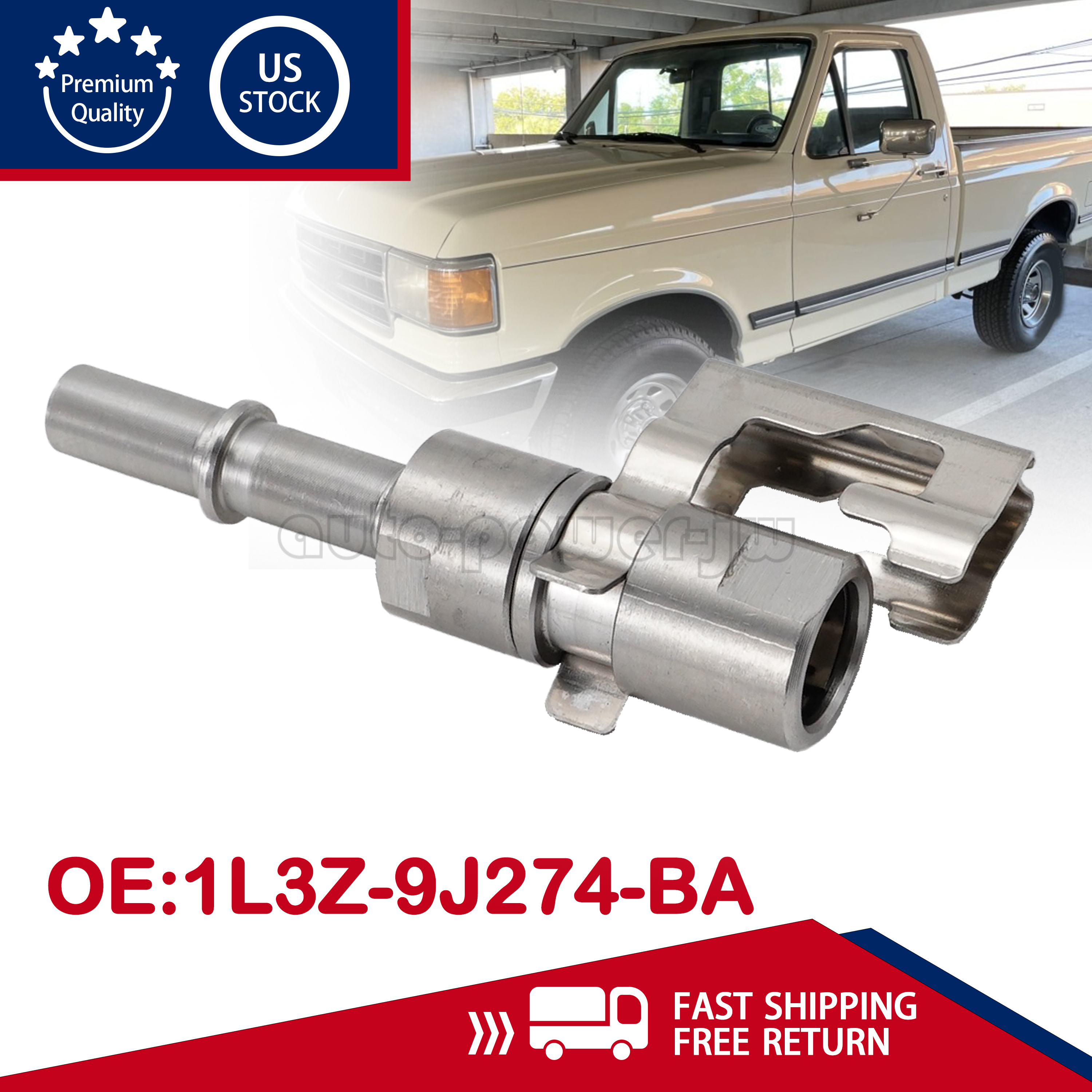 For Ford F150 F250 F350 Fuel Pump Line Return Check Valve Connector 1L3Z9J274-BA
