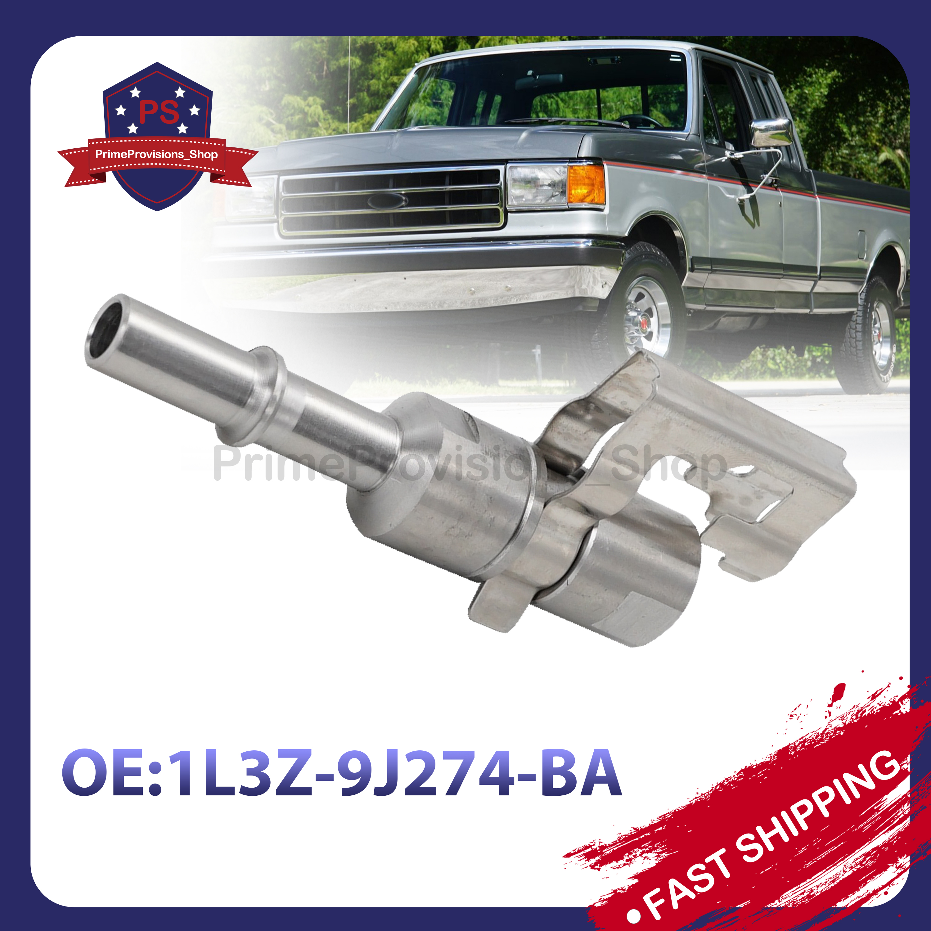 For Ford F350 F250 F150 1L3Z9J274-BA Fuel Pump Line Return Check Valve Connector