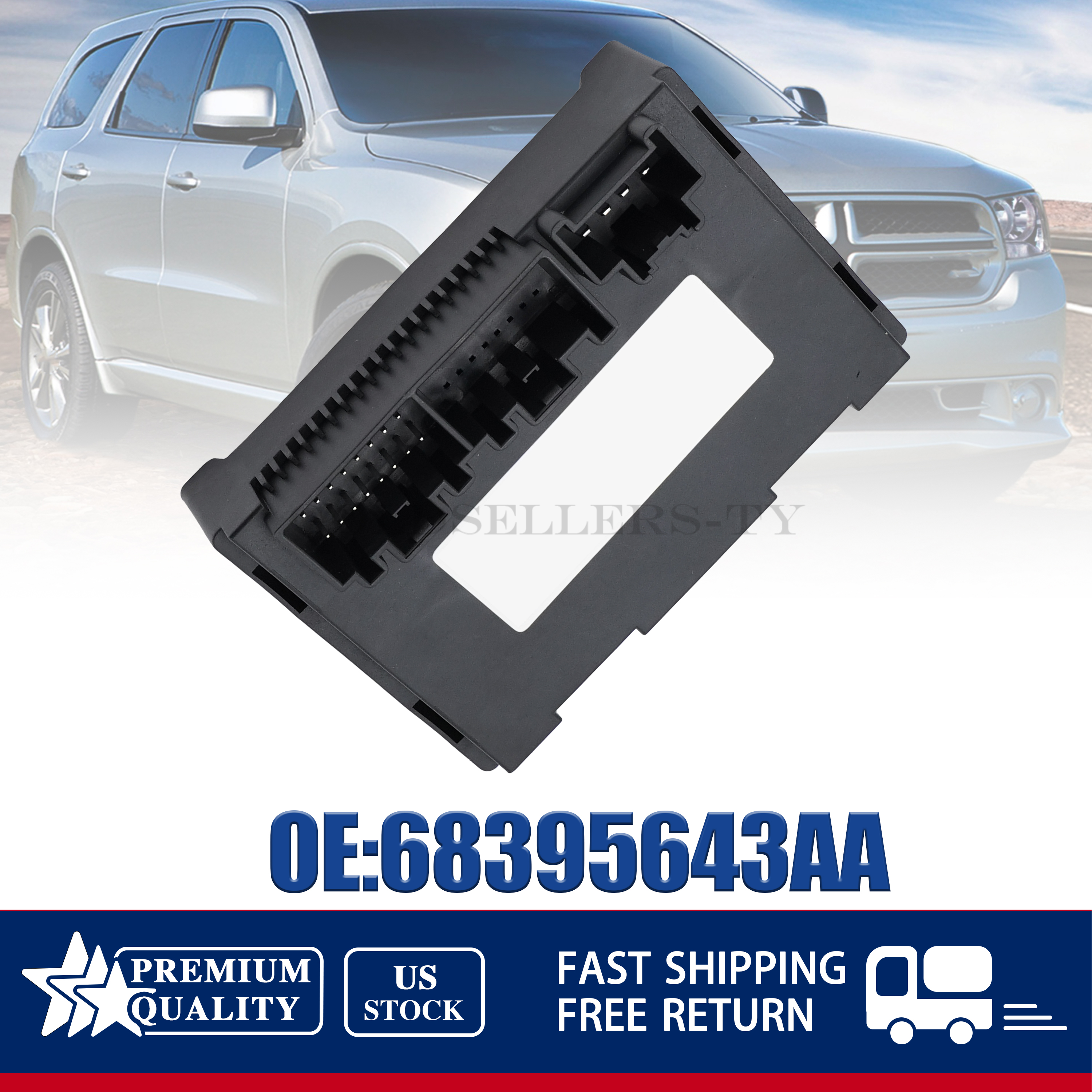 NEW Transfer Case Control Module For Jeep Grand Cherokee 2011-2013 68395643AA