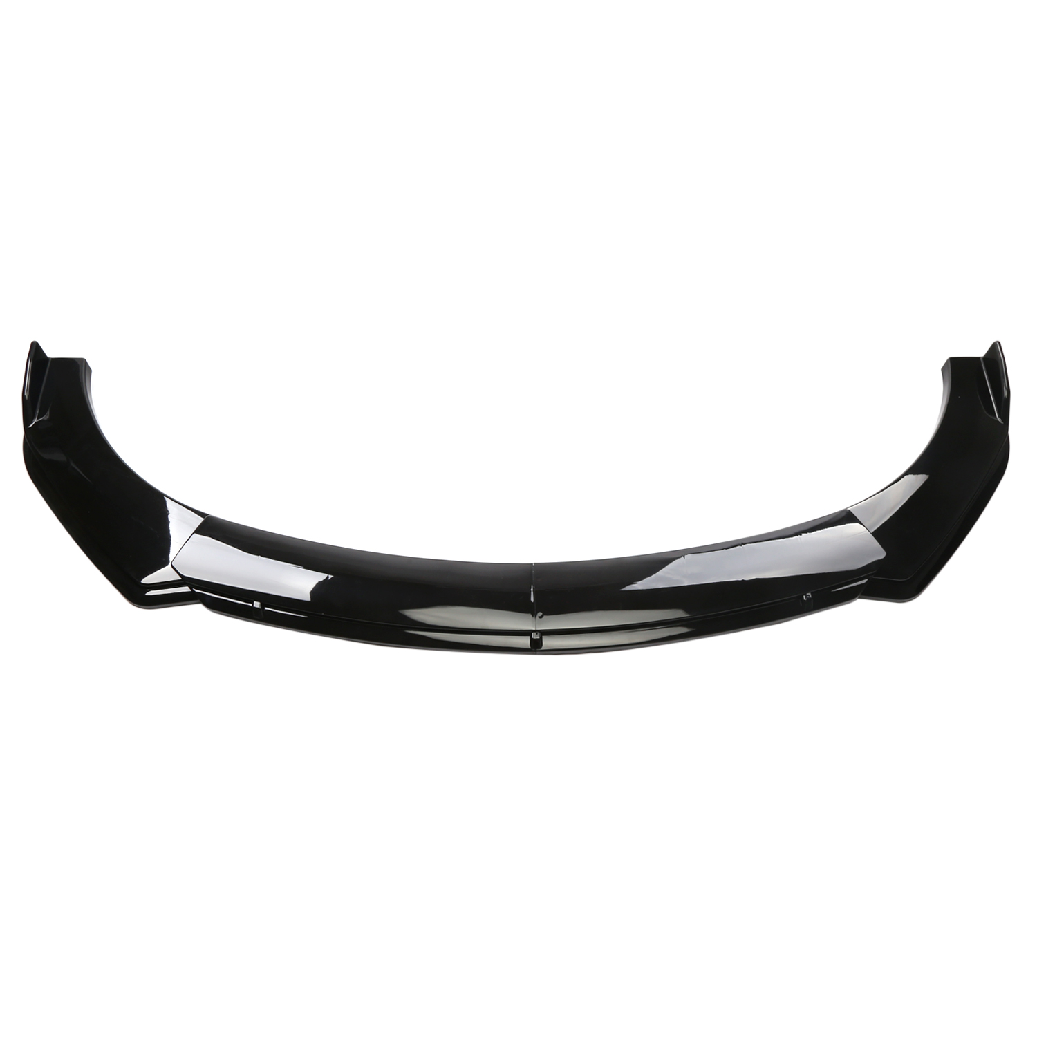 thumbnail image 2 of Glossy Black Front Bumper Lip Splitter For 2018-2021 Infiniti Q50 Base & Premium – 3-Piece Set 2 of 6