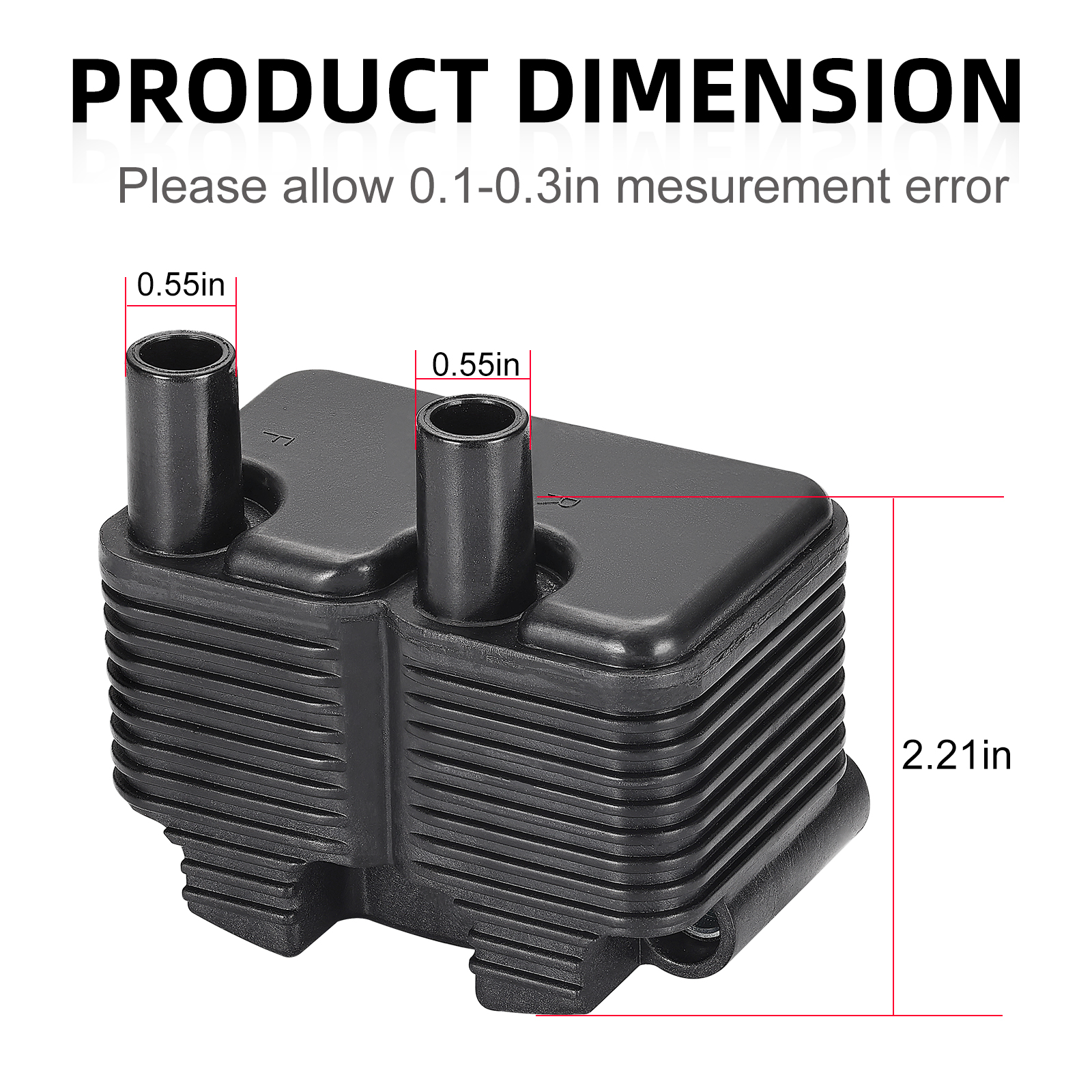 Ignition Coil 0.5 OHM for Dyna FXD FLST FXST Sportster 883 1200 99 