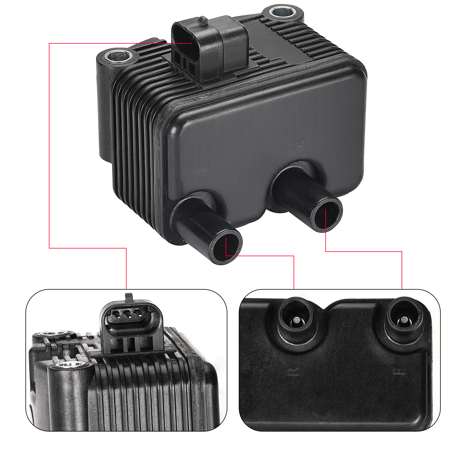 未開封Healy Coil V1 Single Fire Ignition Coil 0.5 OHM for Sportster 883 XL883 1200