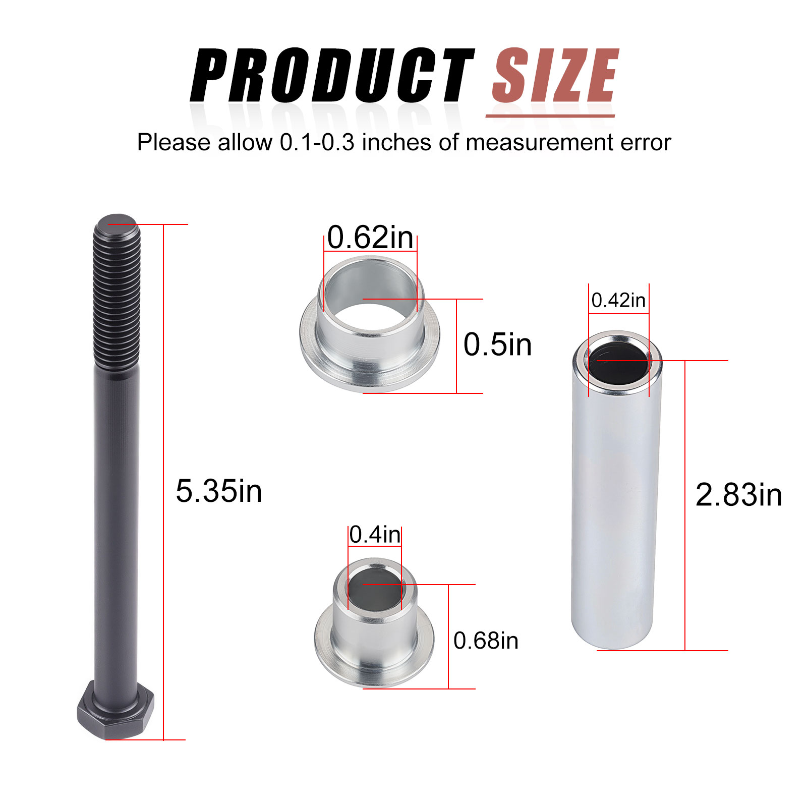 Front End Ski Leg Repair Kit for Ski-Doo Snowmobile GSX GTX MXZ