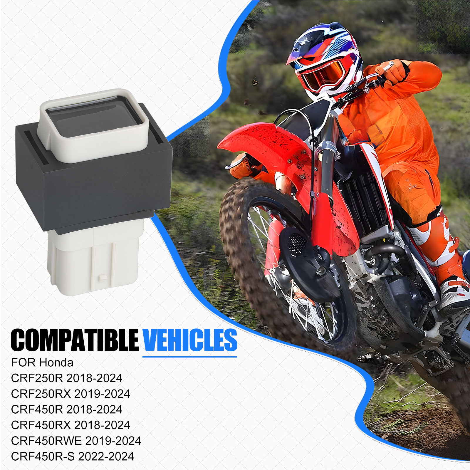 2018-2024 For Honda CRF250R CRF450R - Relay 38580-MKE-A61 CRF 250