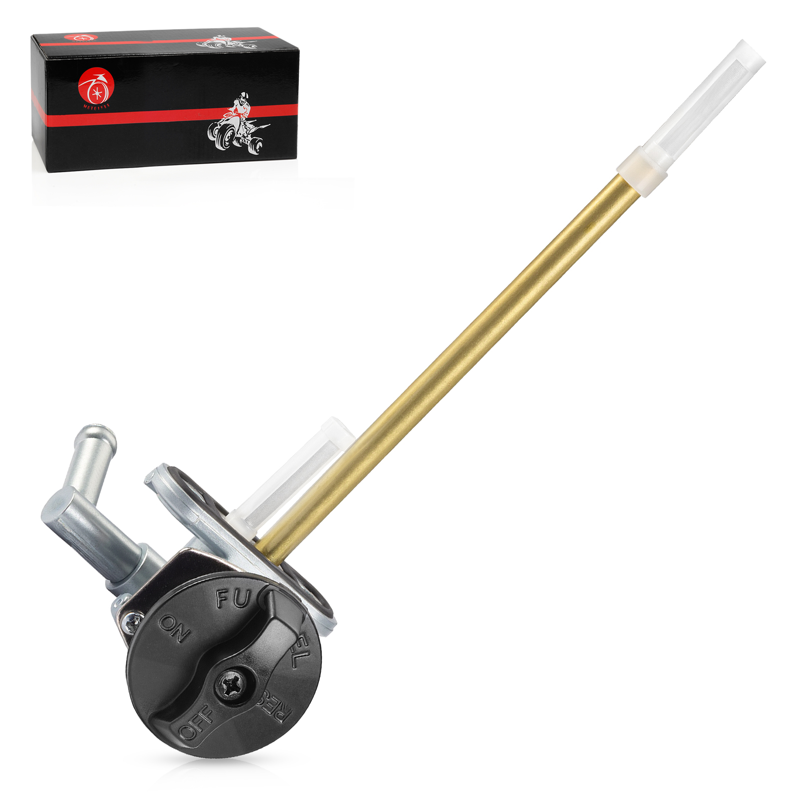 「カズ8778」 Fuel Tank Petcock Valve With Knob For Kawasaki Ninja ZX7R ZX7RR