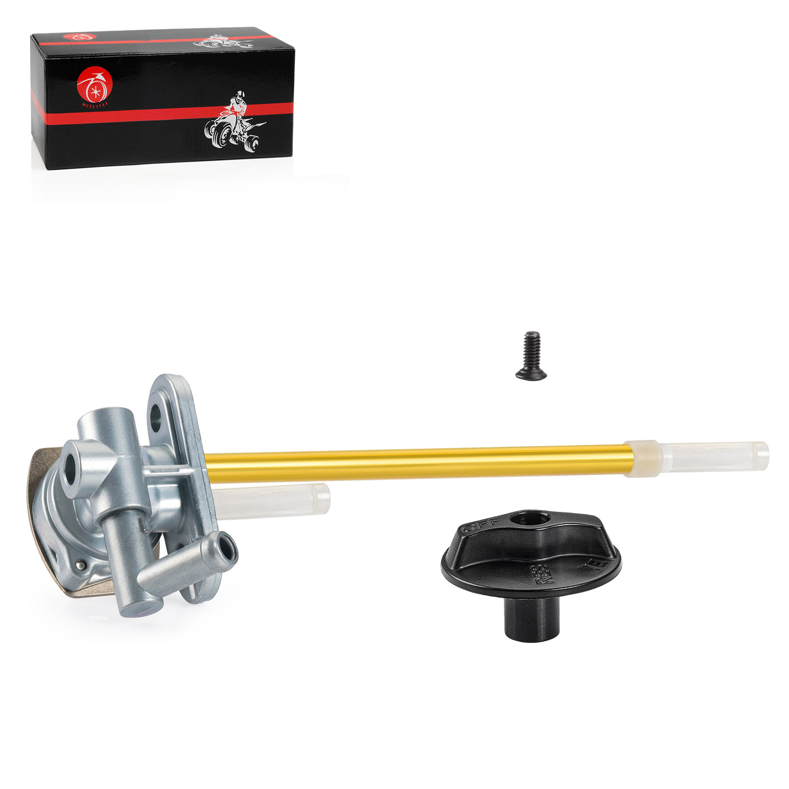 フィギュアセット　6個セット Fuel Tank Petcock Valve W/ Knob For Kawasaki ZX750 Ninja ZX7R 96
