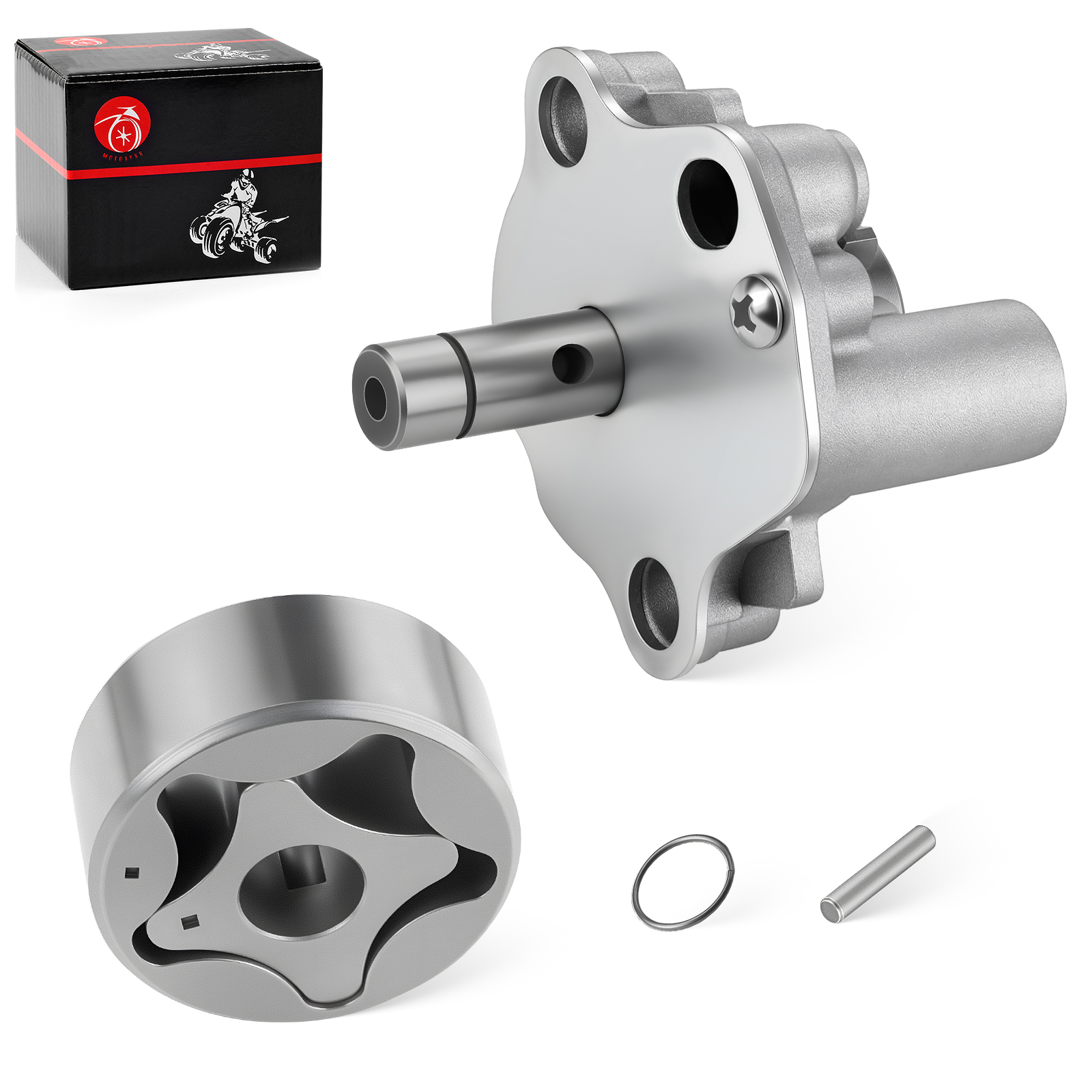 Oil Pump Assembly w/ Rotor for Yamaha YZ450F 2006-2013 WR450F 2007