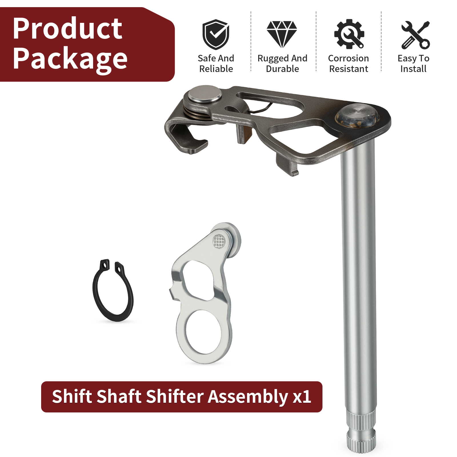 Shift Shifter Shaft & Stopper Lever Assy For Yamaha YZ65 2018-2024