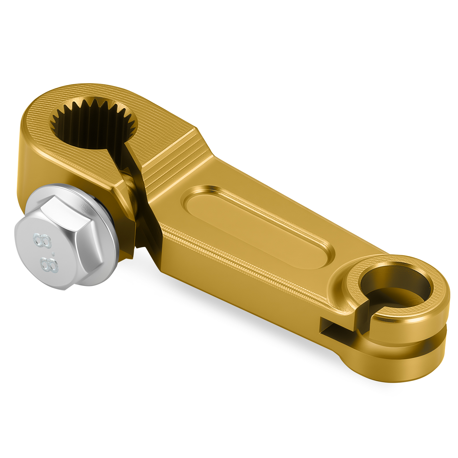 Yellow Clutch Release Arm 23271-20902 For Suzuki Quadsport Z400