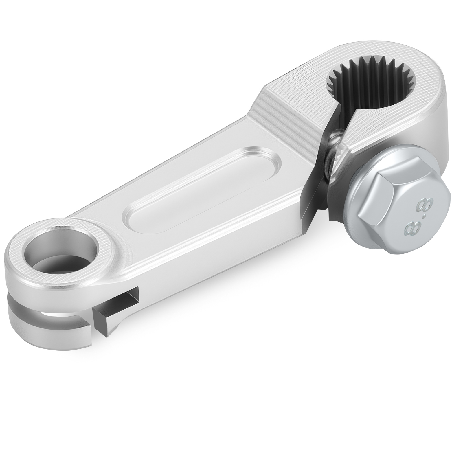 Silver Clutch Release Arm 23271-20902 For Suzuki Quadsport Z400