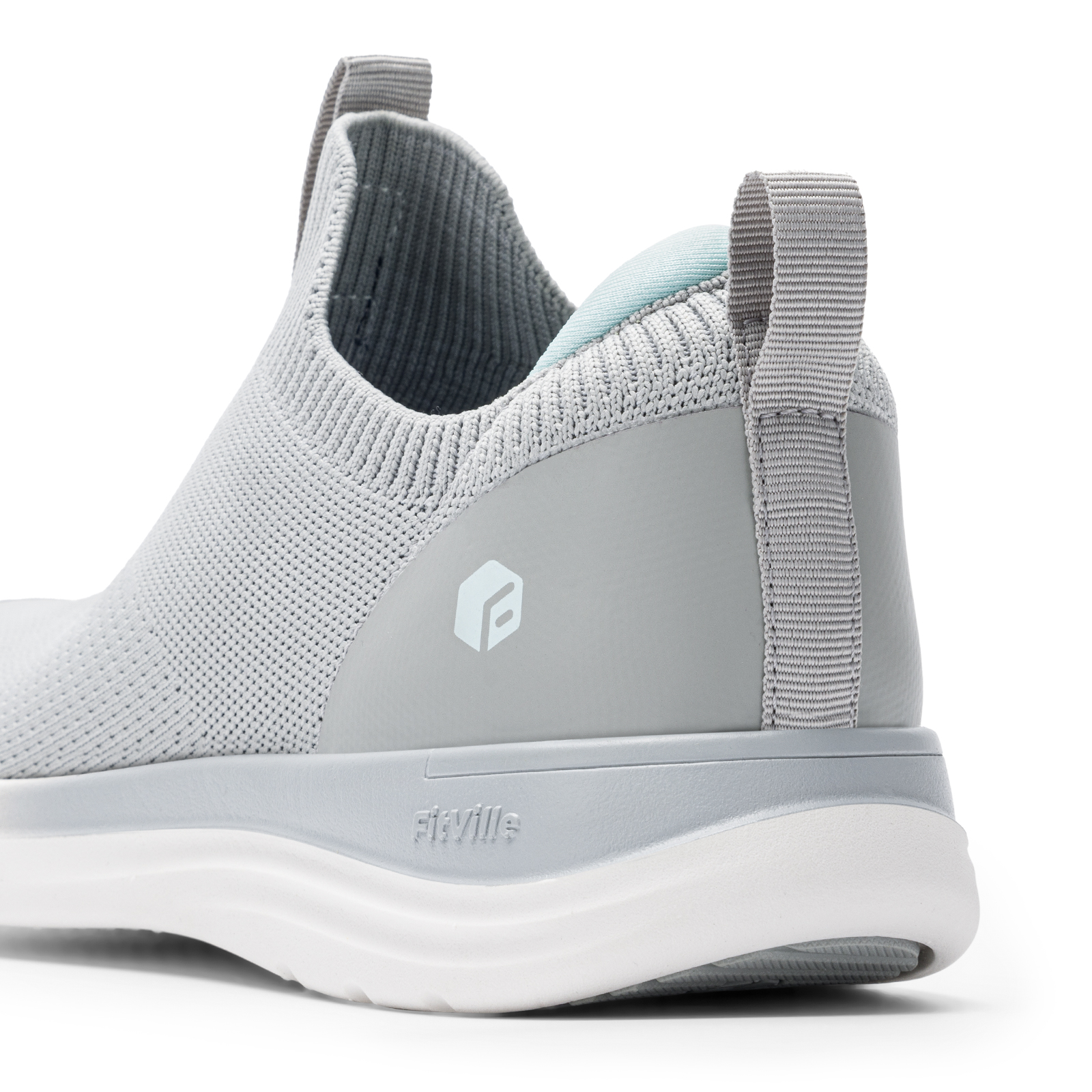 FitVille Womens Sneakers Slip On Wide Width Arch Support Running Shoes