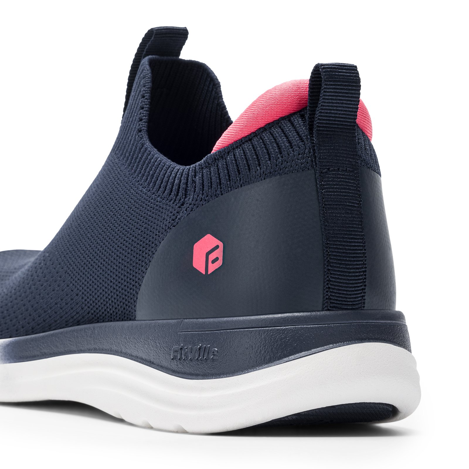 FitVille Womens Sneakers Slip On Wide Width Arch Support Running Shoes