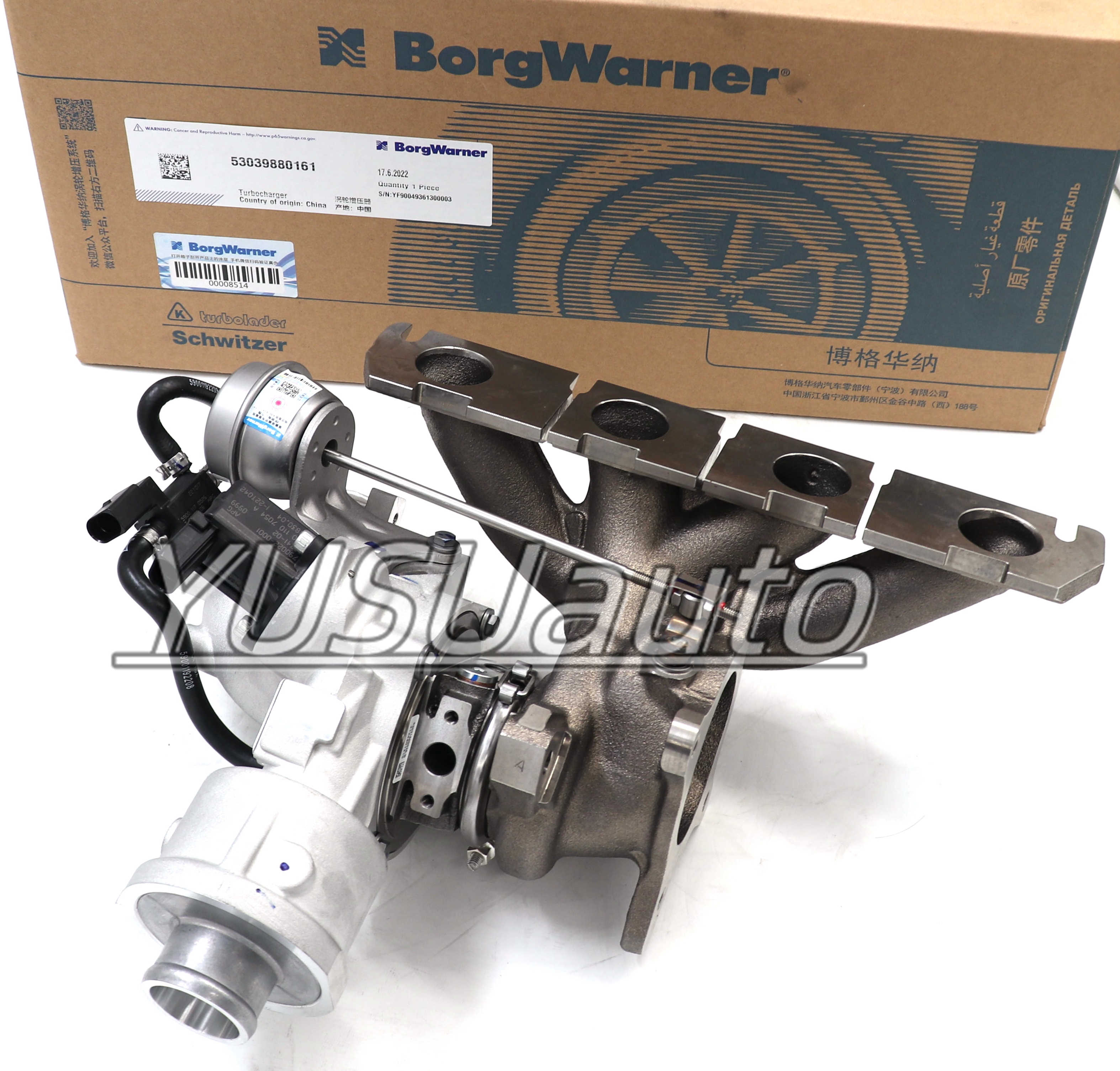 06H145701L OEM New BorgWarner Turbocharger For Audi A4 A5 S5 1.8T