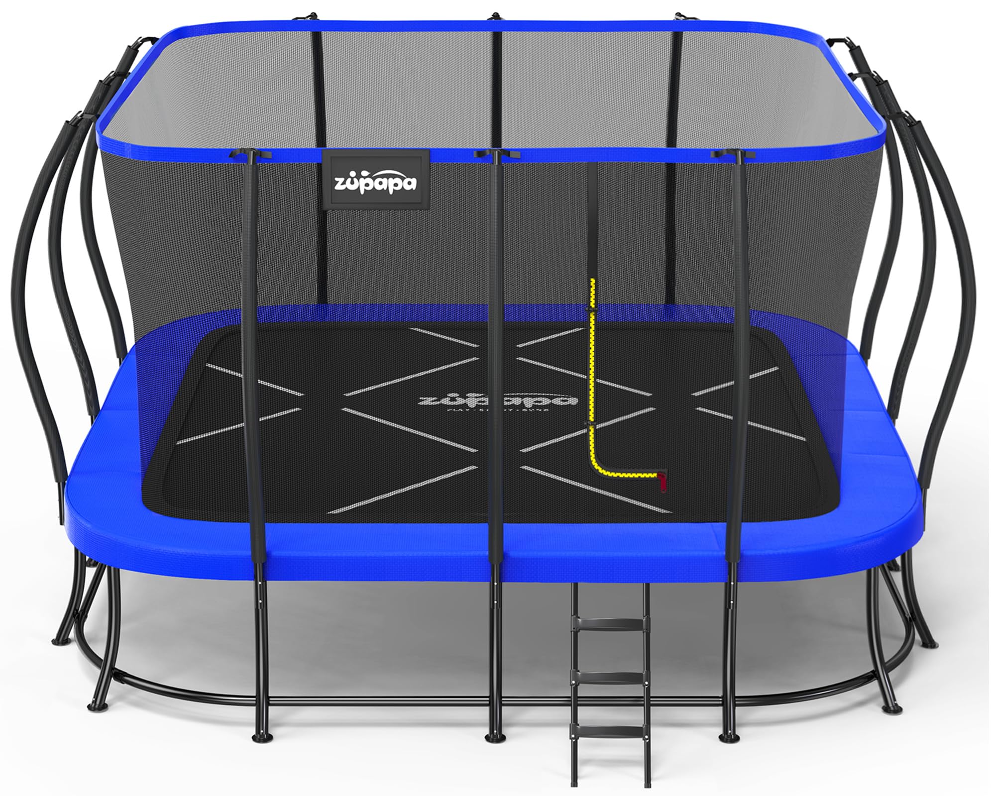 Zupapa 14X14FT Trampoline: 2000LBS, safe, fun