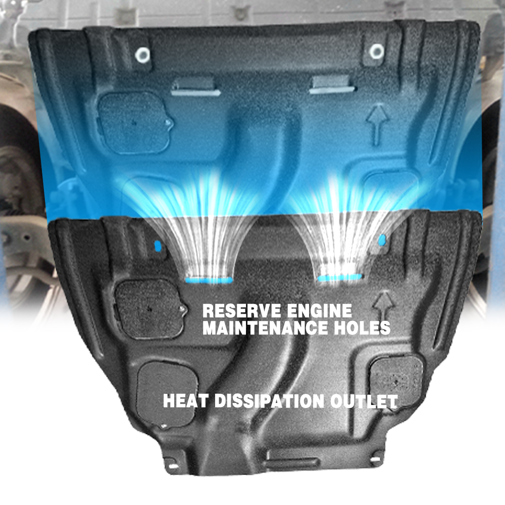 For Lexus NX200t NX300 2016-2020 Front Engine Splash Shield Engine