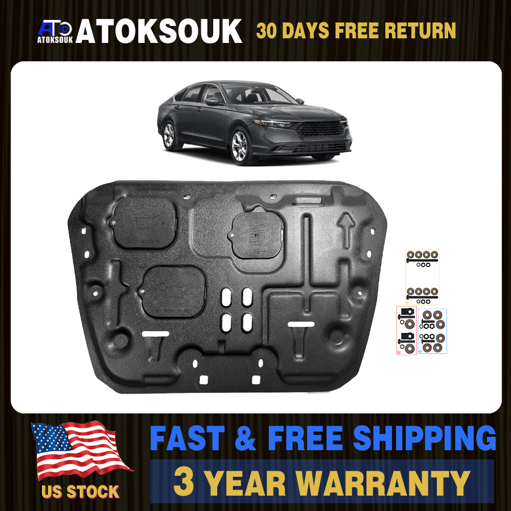 X4-COAP Front Splash Shields / Fender Liners For Honda Accord 1998-2002 – Set Of 2 (Driver & Passenger)