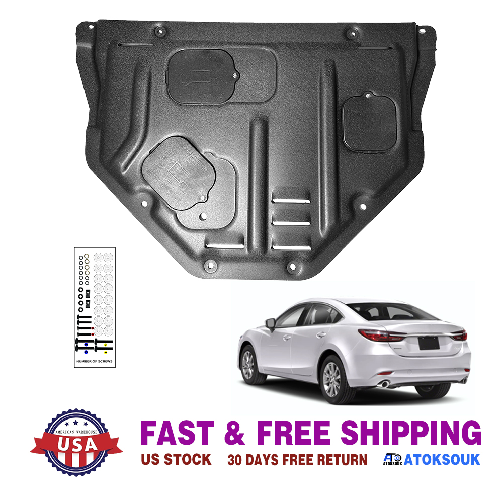 For Mazda6 2015-2020 Engine Under Cover Front Splash Guard Mud