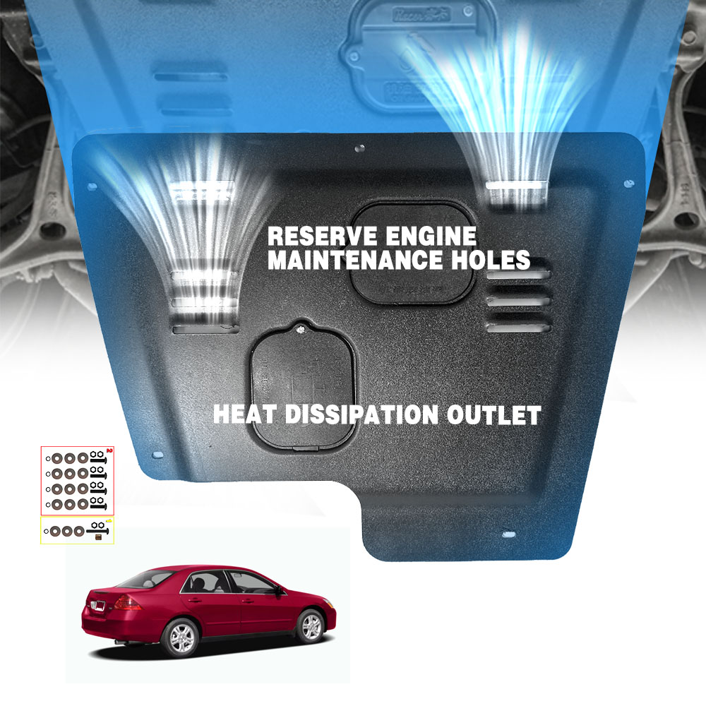 Front Engine Under Cover Splash Shield For Honda Accord 2003-2007 – Direct Replacement