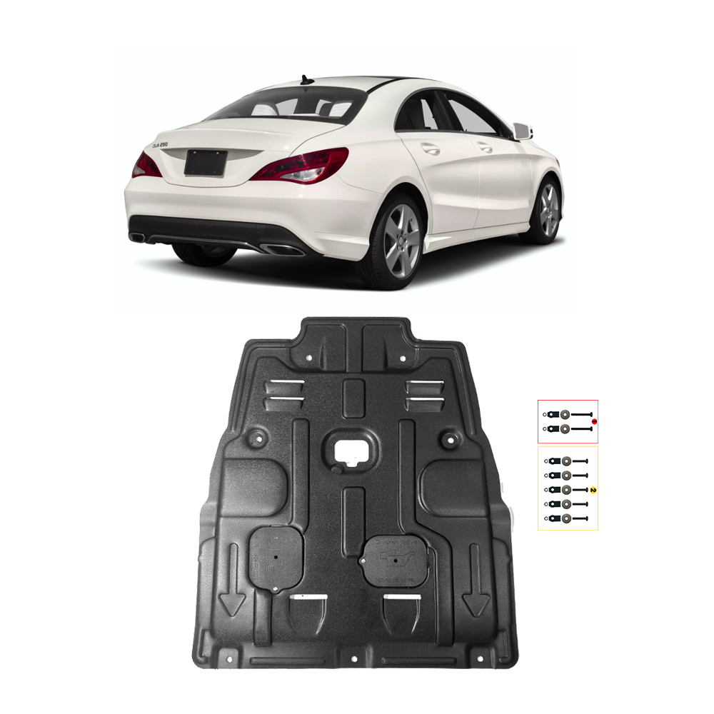 Telo Copriauto Antigrandine Per Mercedes CLA 250 AMG 2014 - Impermeabile, Con Strisce Riflettenti E Cerniera Laterale