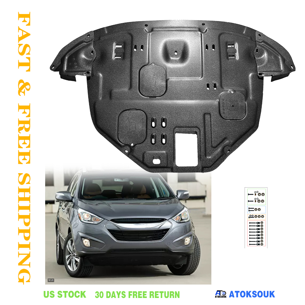 Bavettes Anti-éclaboussures Pour Hyundai Tucson Ix35 2010-2015 – Protection Boue Et Graviers, Installation Facile, Noir - 9