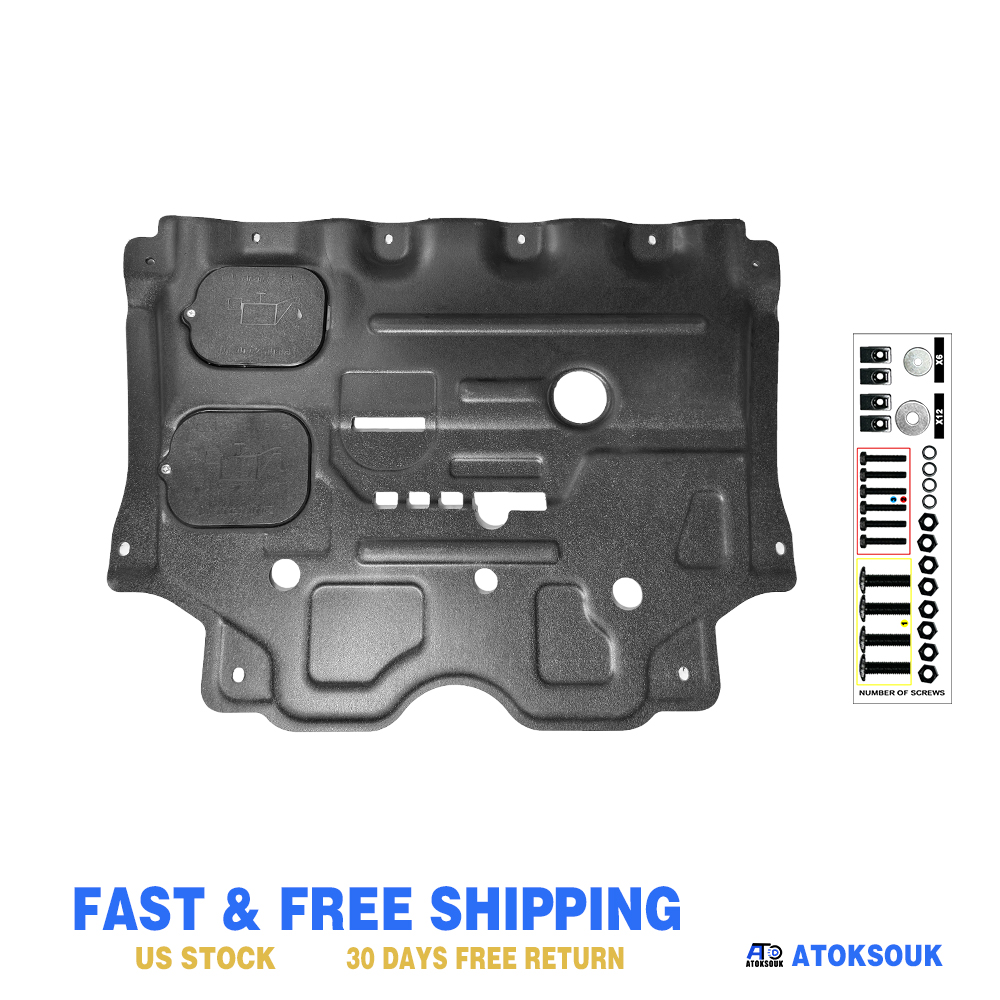 Front Skid Plate For Nissan Rogue 2022-2026 Impact Resistant