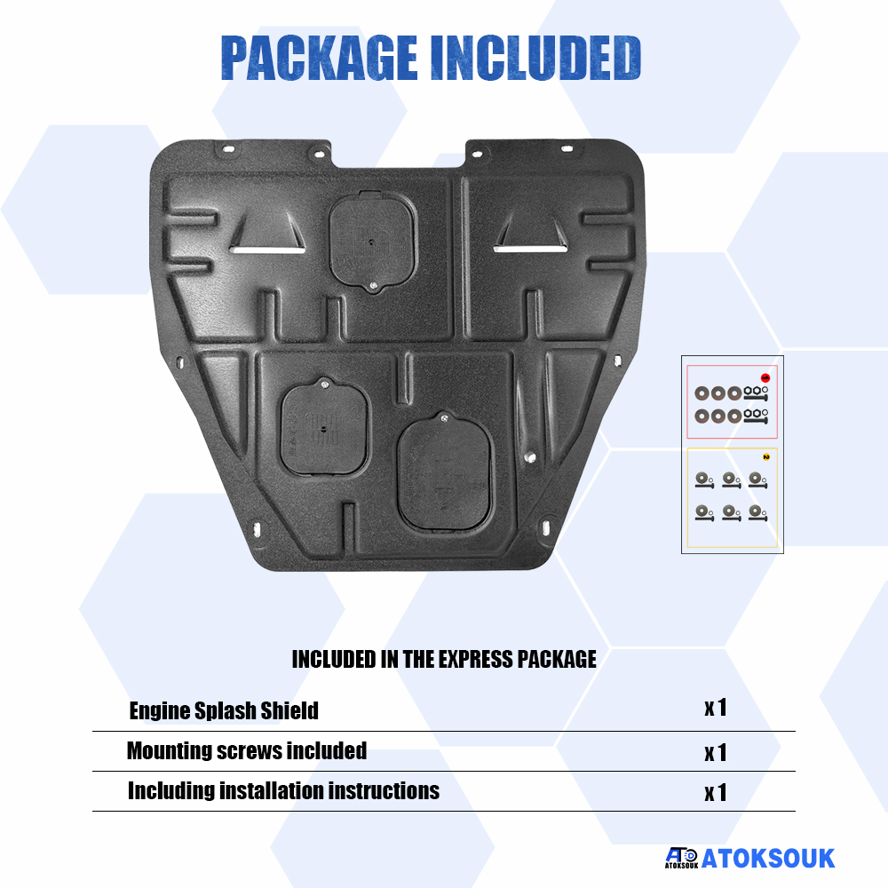 For Mazda CX-7 2007-2012 Under Engine Splash Guards Front Engine