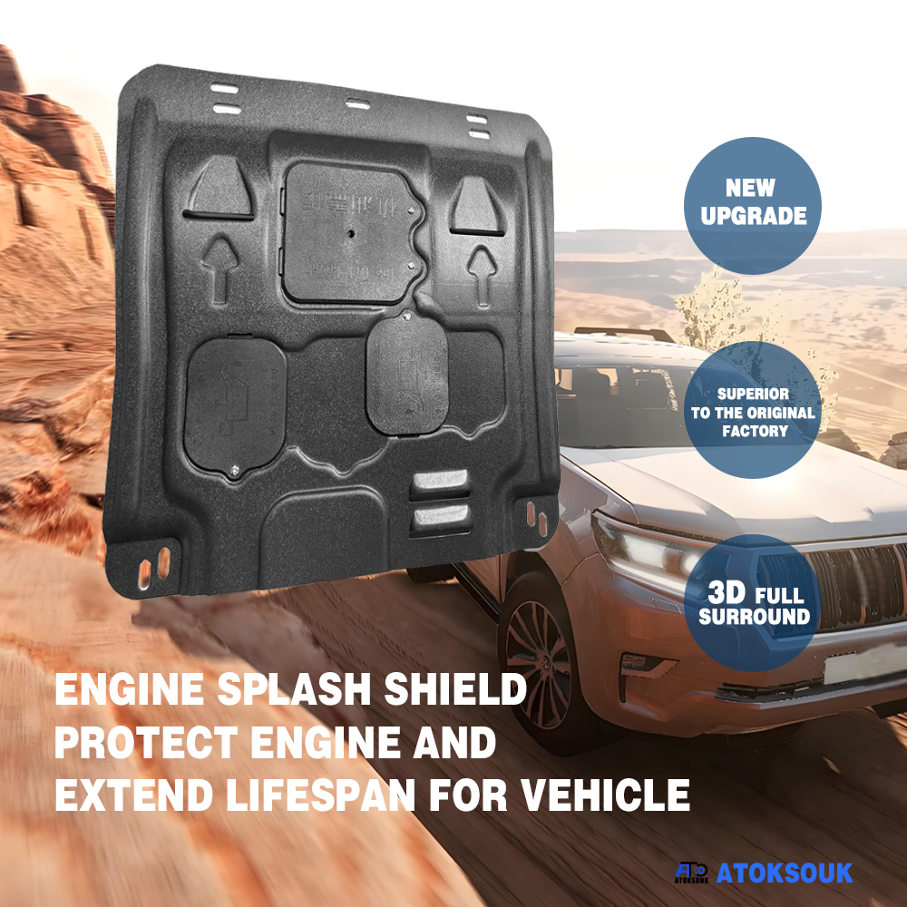 For Cadillac XTS 2013-2019 Under Engine Splash Guards Front Engine