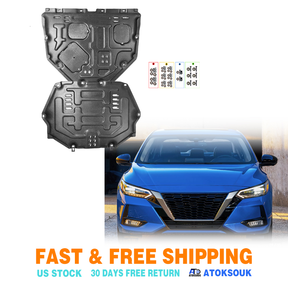 For Nissan Sentra 2020-2025 Under Engine Splash Guards Front