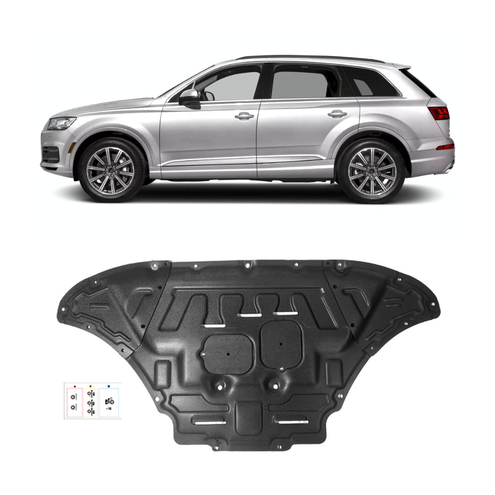 Engine Splash Guard For Audi Q7 2015-2019 Under Engine Shield