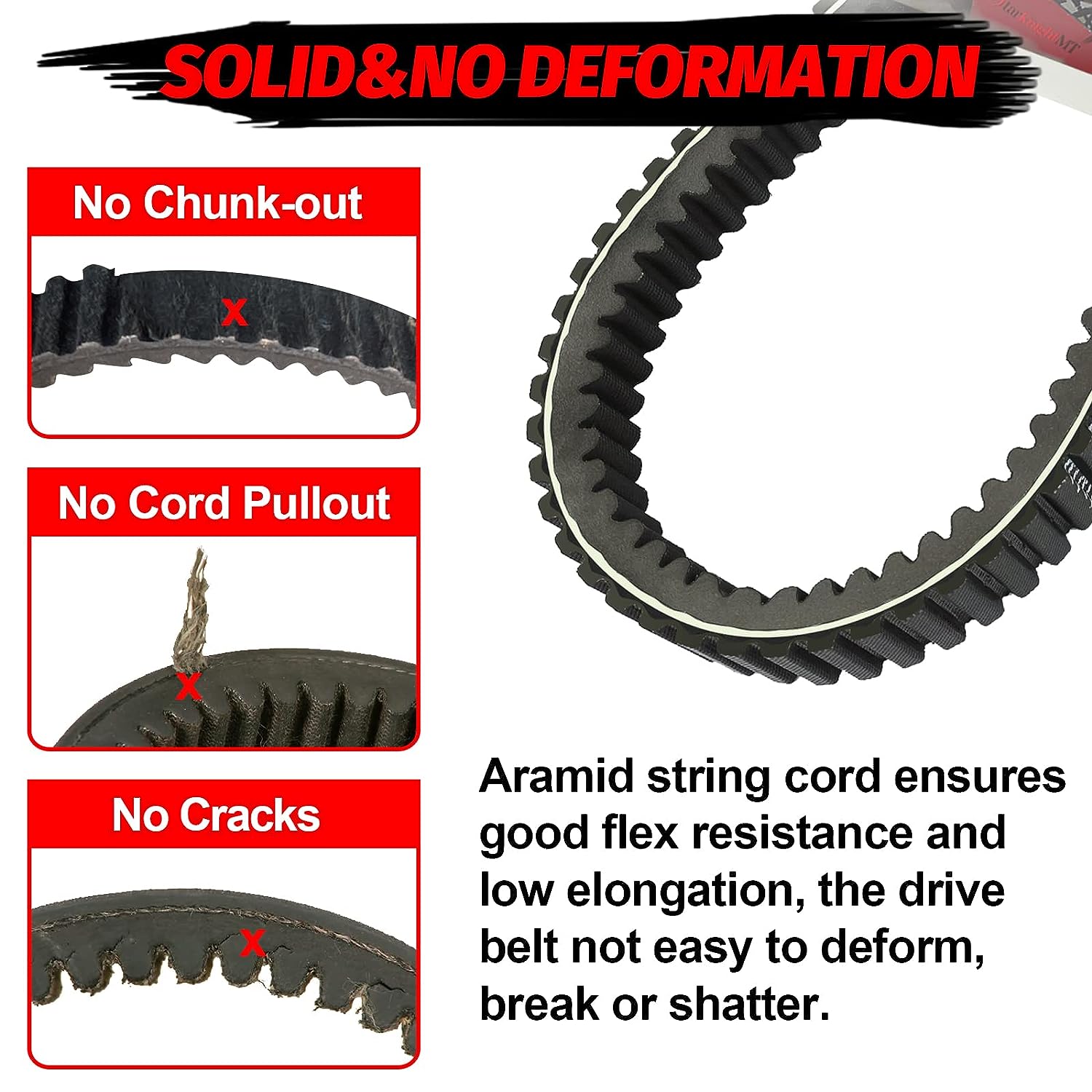 422280652 422280651 X3 CVT Belt for Can Am Maverick X3 Turbo / R