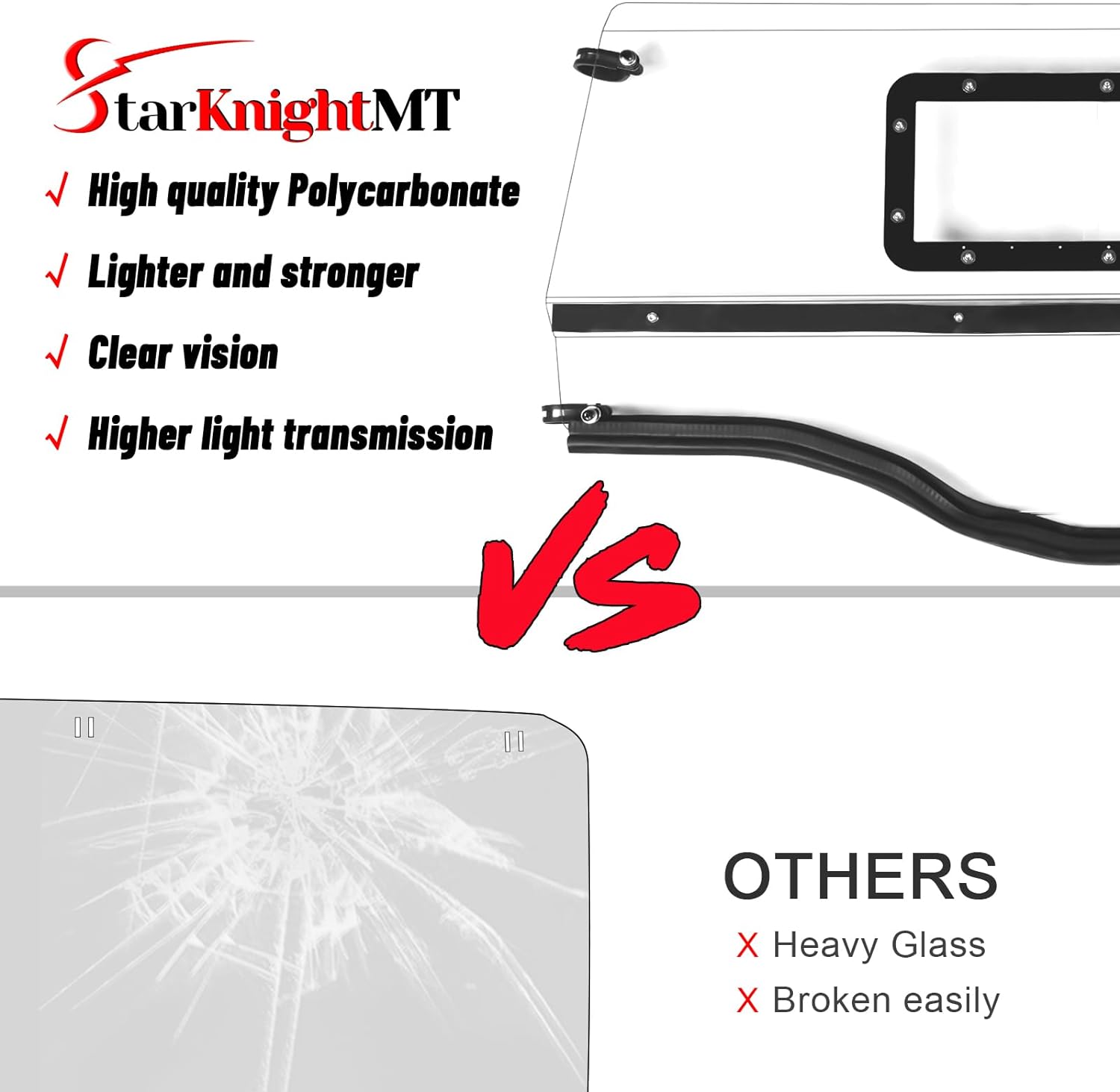 【R⭐W】 06-11' ZX-14R Mirrors | ABS Fairings