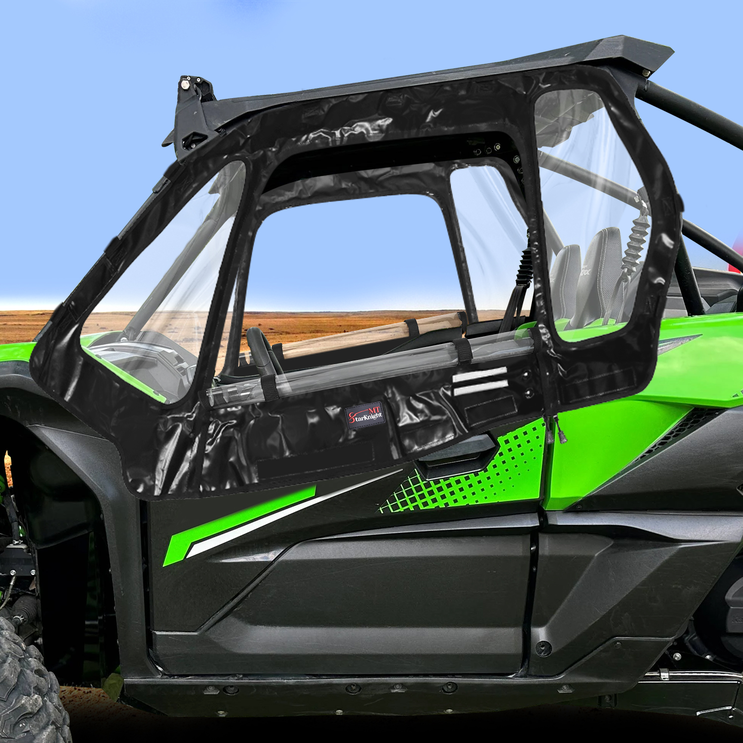 For Kawasaki Teryx KRX 1000 2020-2026 UTV Soft Upper Door
