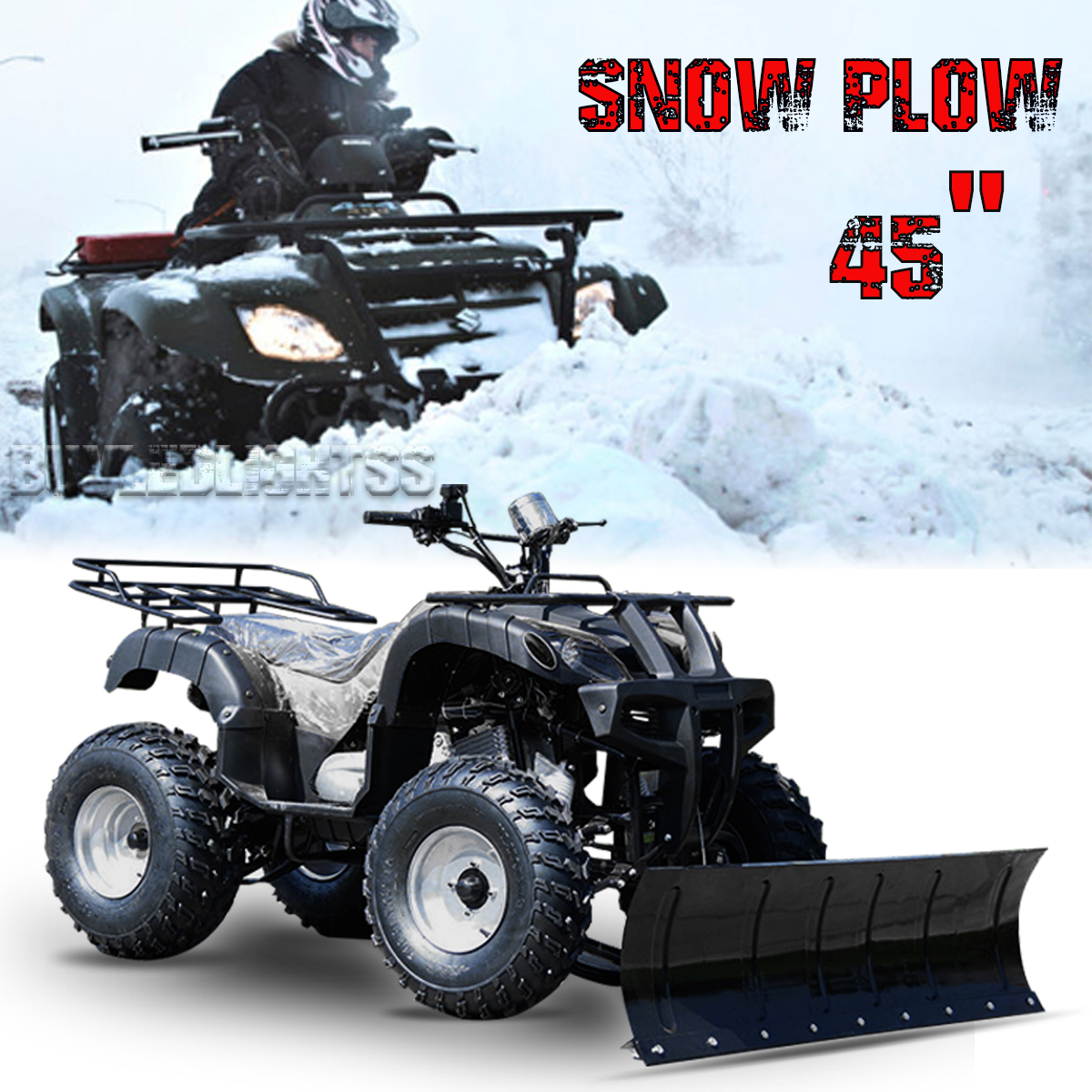 SNOW BLADE FOR QUAD KIT Kymco MXU 300 350 500 700 SNOWPLOW