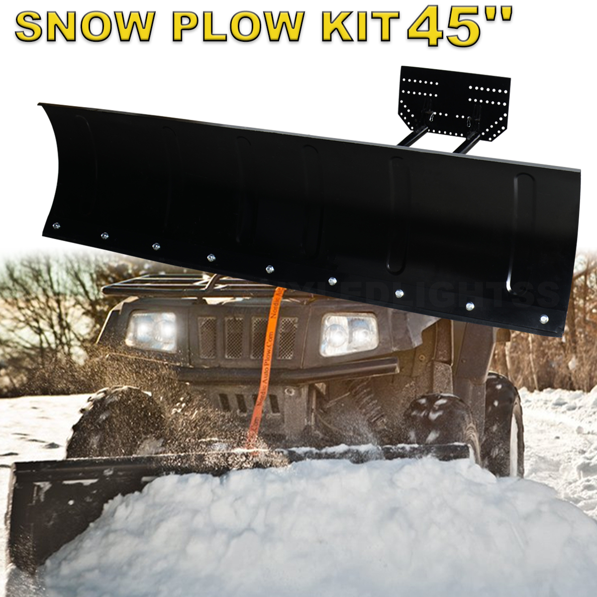 SNOW BLADE FOR QUAD KIT Kymco MXU 300 350 500 700 SNOWPLOW