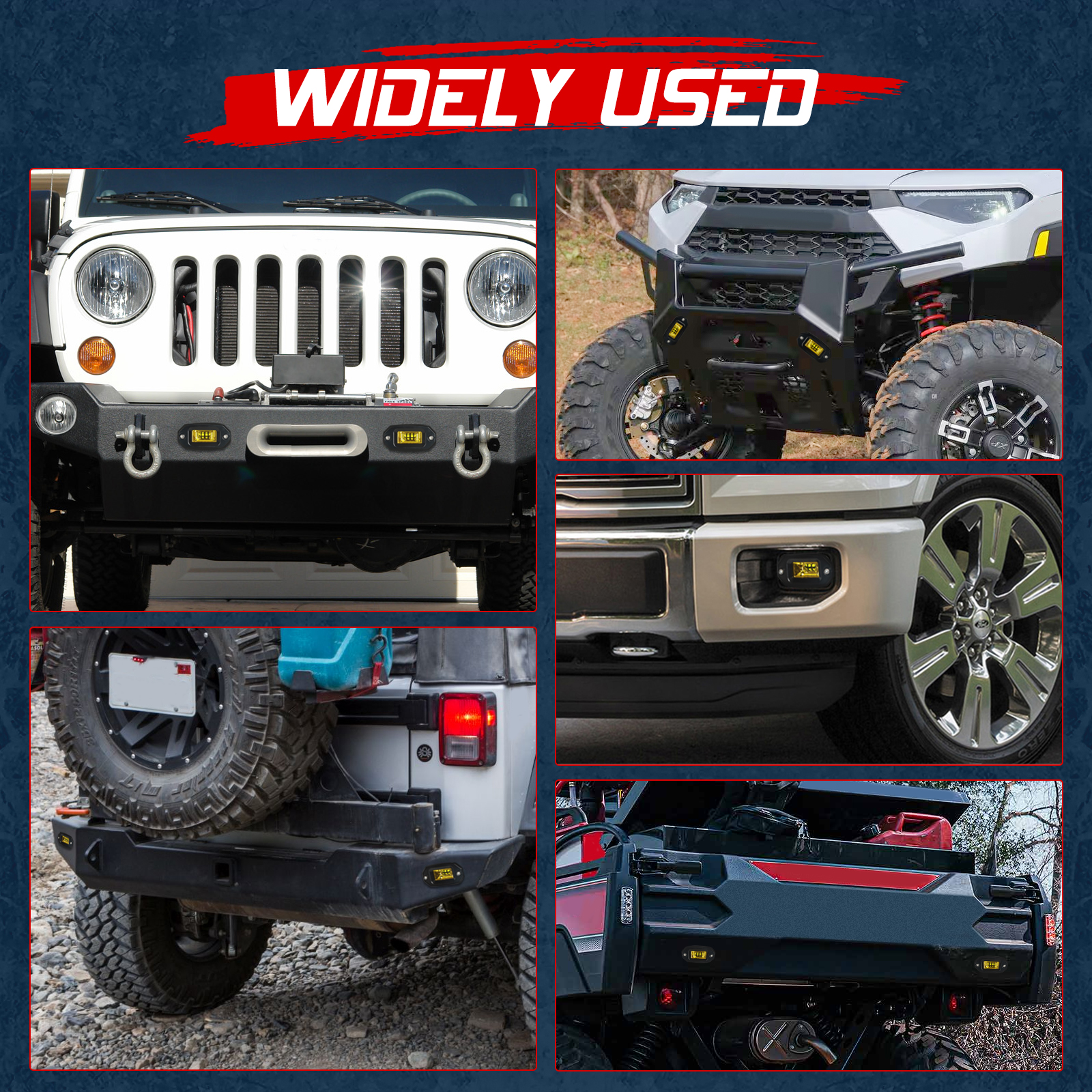 LED Pod Lights Flush Mount, Auto Power Plus 2PCS 4 Denmark - View #14