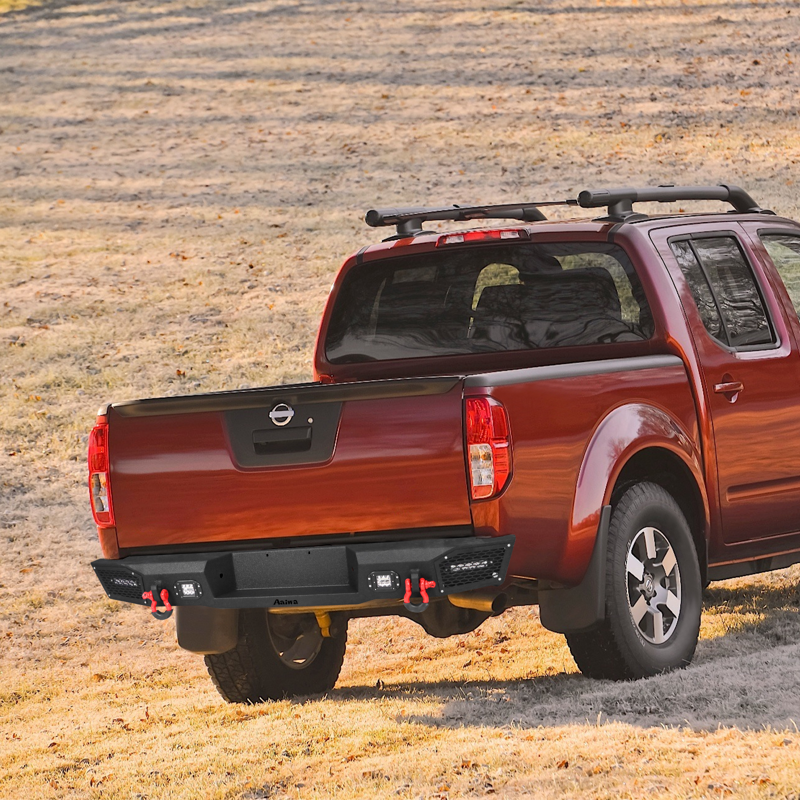 For 2005-2022 Nissan Frontier Front Rear Bumper Offroad w/Winch