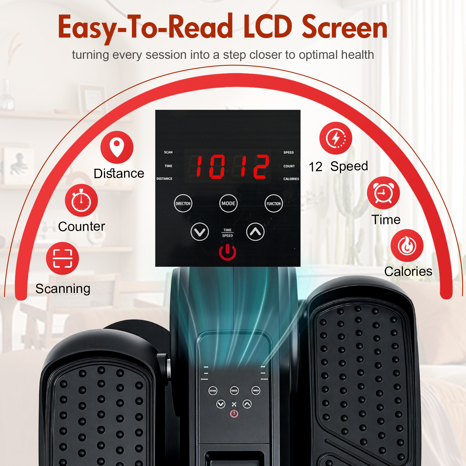 Exerciseur De Jambes | Électrique | Avec Télécommande | 5 Vitesses Legfit Mobiclinic