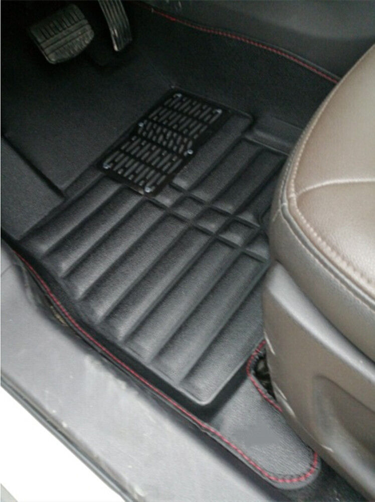 IKC STORE For Toyota Corolla 2007 2008 2009 2010 2011 2012 2013 Premium 3D Custom Cut Rubber Car Mats - Waterproof Odor-Free Non-Slip Front & Rear Floor Liner Beige Color, Floor Mats - Canada - Foto 5