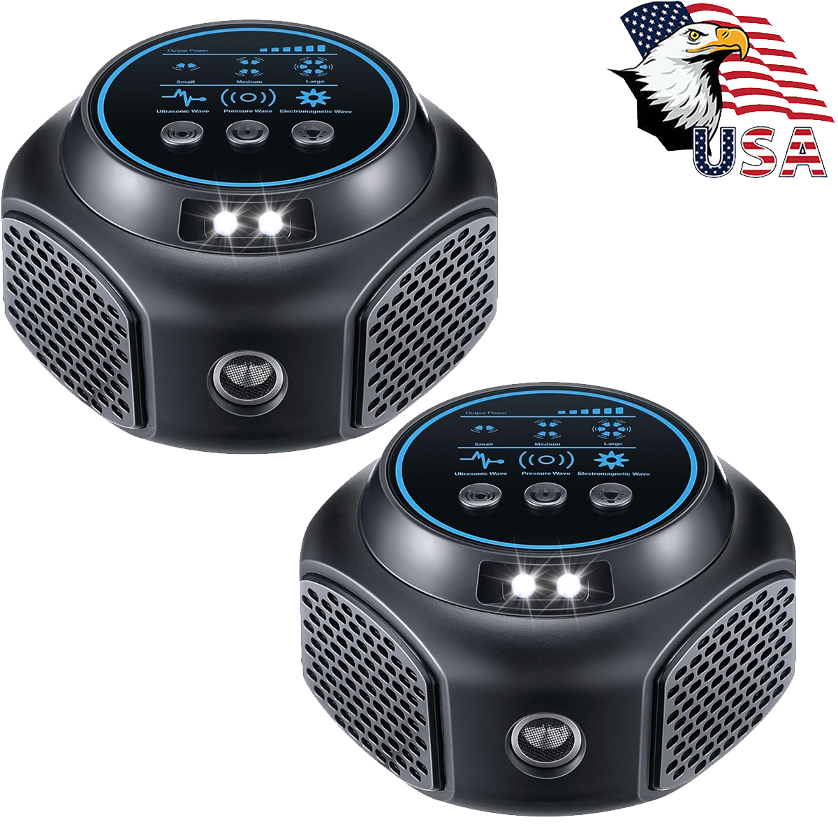 1-2 pack Upgraded Ultrasonic Pest Repeller Indoor Repellent For Roach Mouse Mice