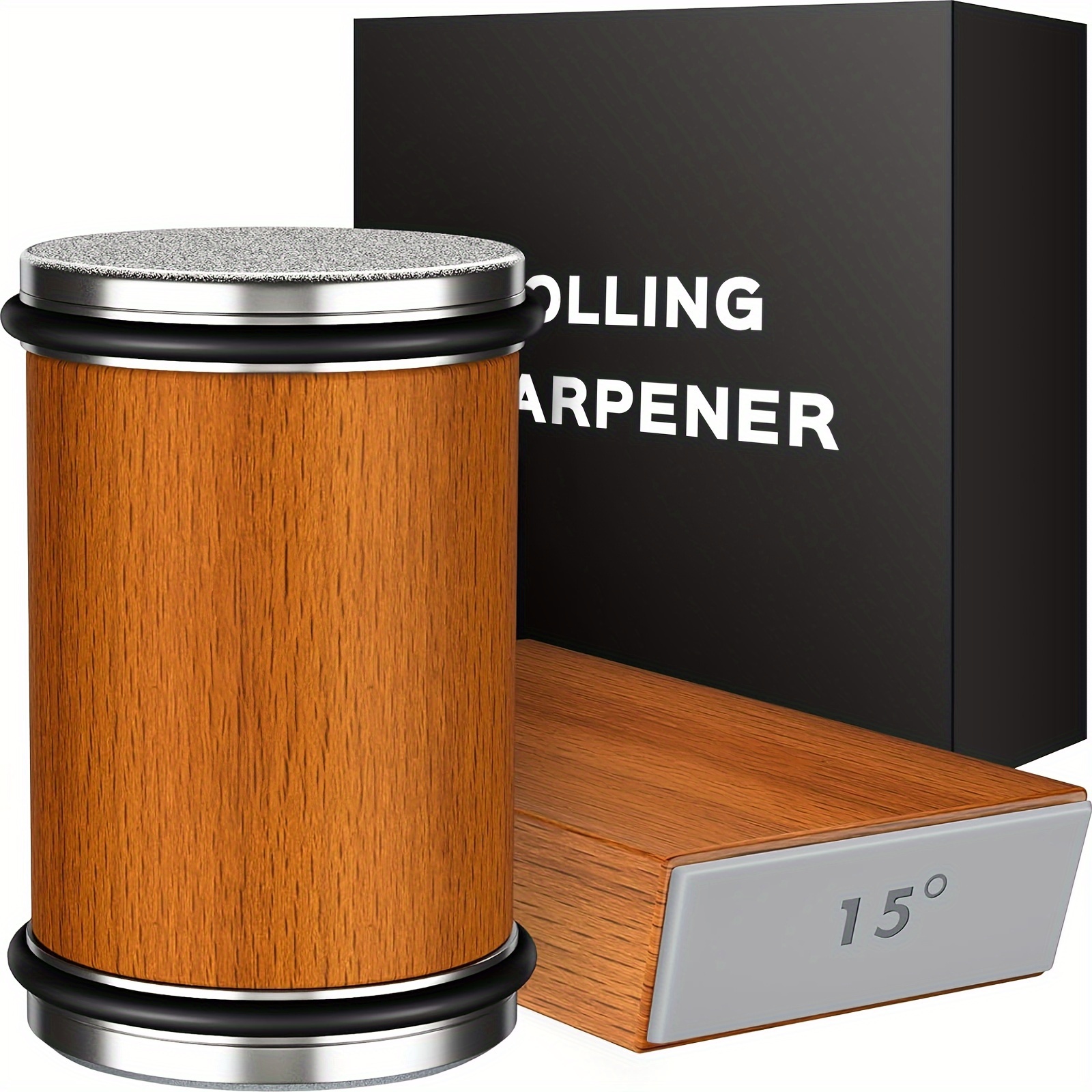 Diamond-Coated Multi-Angle Knife Sharpener - Manual Sharpening Tool