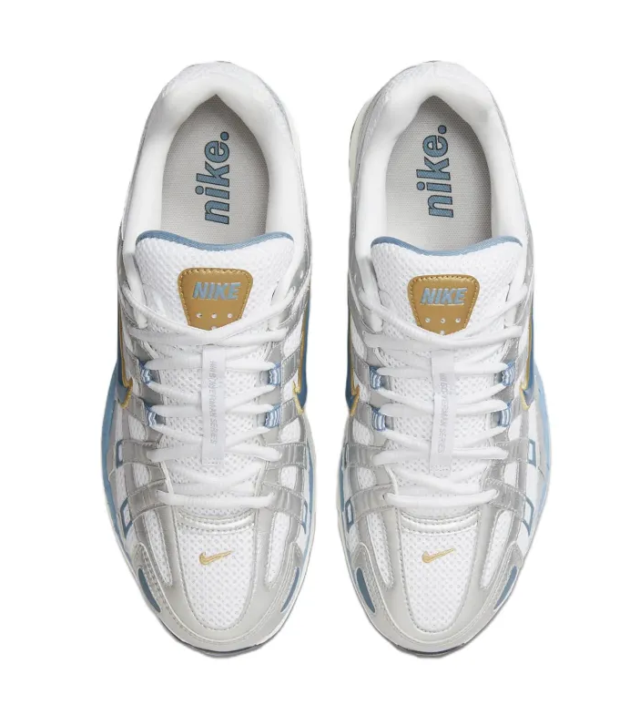 Nike P-6000 'Metallic Silvery-Aegean Storm' Men's HJ7246-100 Nike P-6000 'Metallic Silvery-Aegean Storm' Men's HJ7246-100