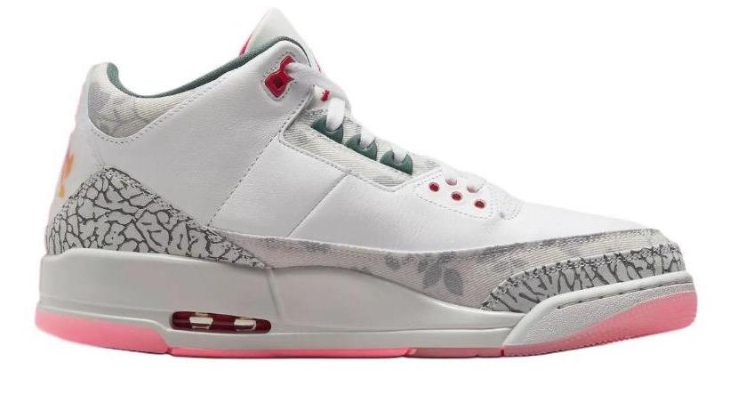 Nike Air Jordan 3 Retro Wings Jordan 3 Jordan Ⅲ AJ3 Men's Pink