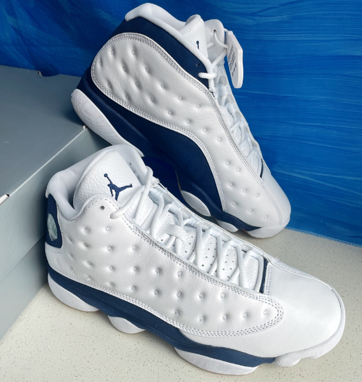 【超レア】ナイキ★Air Jordan 13 Retro \"White&Midnight Navy\" Nike Air Jordan 13 Retro Shoes 'White/Midnight Navy' (414571