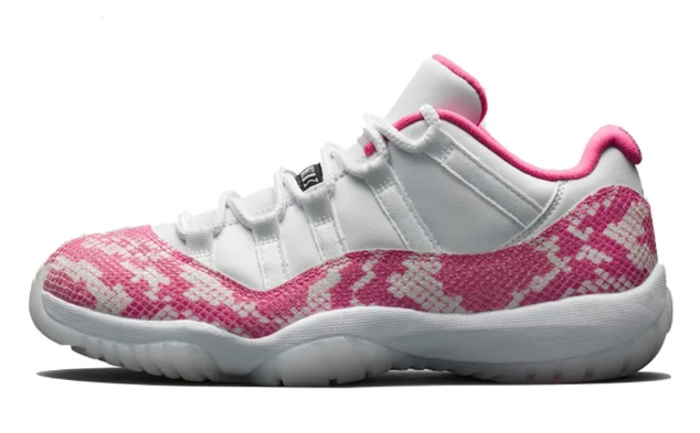 Nike Air Jordan 11 Retro Low Pink Snakeskin 2019 Women's